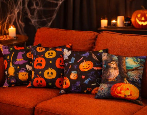 Kussenhoes Halloween - 45x45 cm