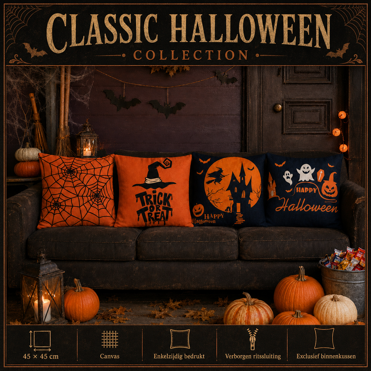 Classic Halloween Collection | Kussenhoezenwinkel