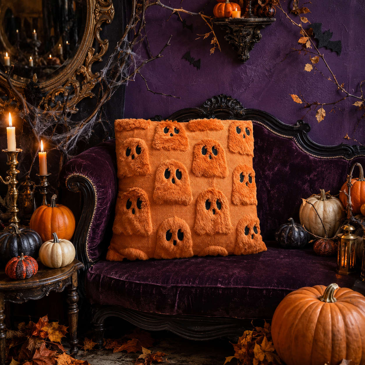 Velvet Fluffy Boo Collection | Kussenhoezenwinkel