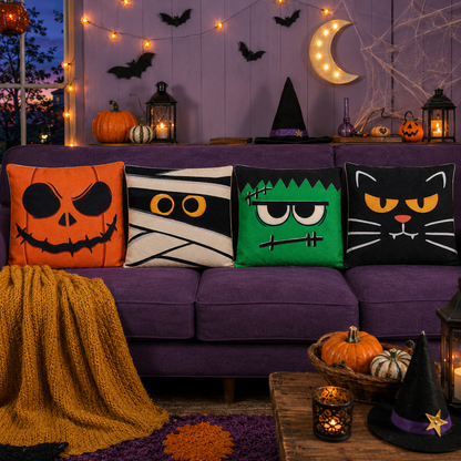 Frightful Faces Collection | Kussenhoezenwinkel