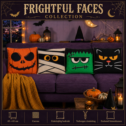 Frightful Faces Collection | Kussenhoezenwinkel