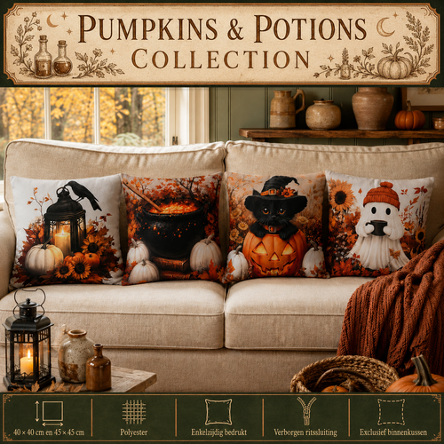 Pumpkins & Potions Collection | Kussenhoezenwinkel