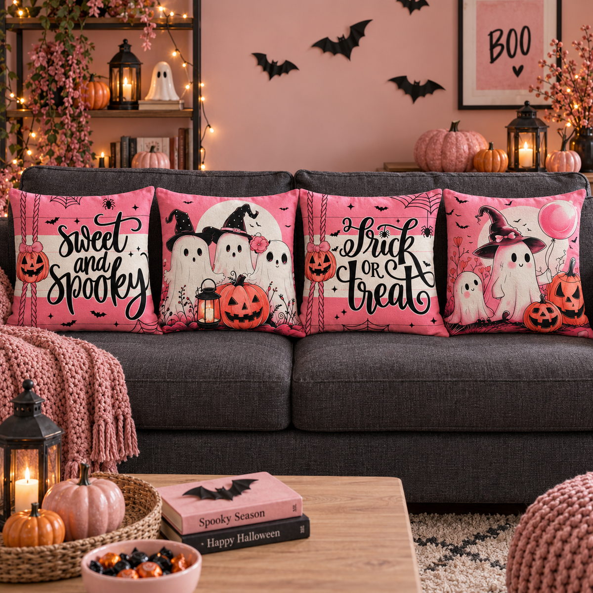 Pink Spooky Collection | Kussenhoezenwinkel