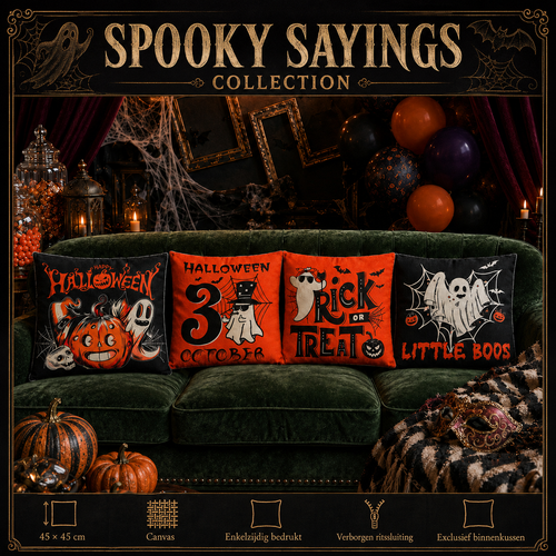 Spooky Sayings Collection | Kussenhoezenwinkel