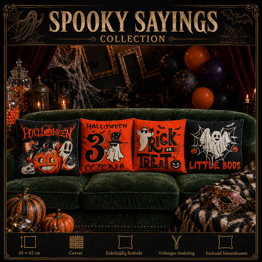 Spooky Sayings Collection | Kussenhoezenwinkel
