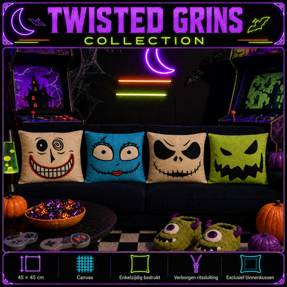Twisted Grins Collection | Kussenhoezenwinkel