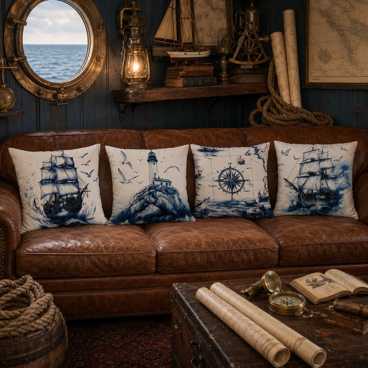 Nautical Voyage Collection | Kussenhoezenwinkel