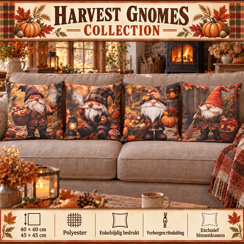 Harvest Gnomes Collection | Kussenhoezenwinkel
