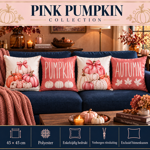 Pink Pumpkin Collection | Kussenhoezenwinkel