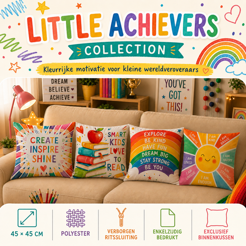 Little Achievers Collection | Kussenhoezenwinkel