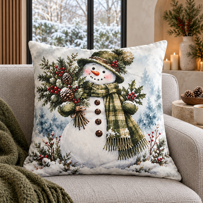 Evergreen Snowman Collection | Kussenhoezenwinkel