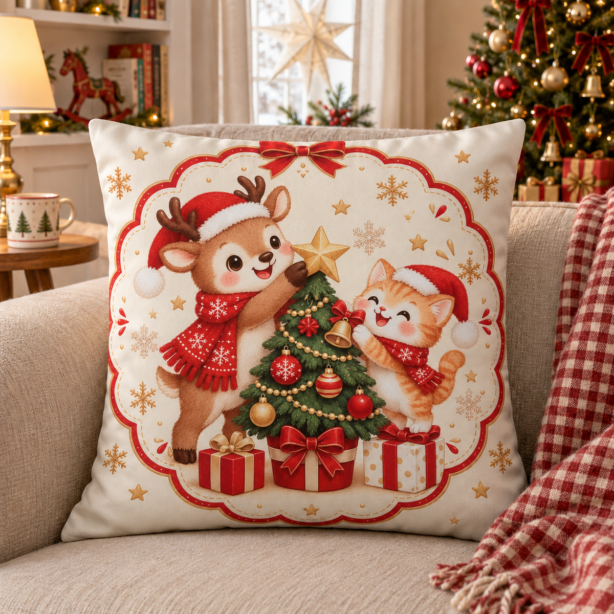 Merry Little Friends Collection | Kussenhoezenwinkel