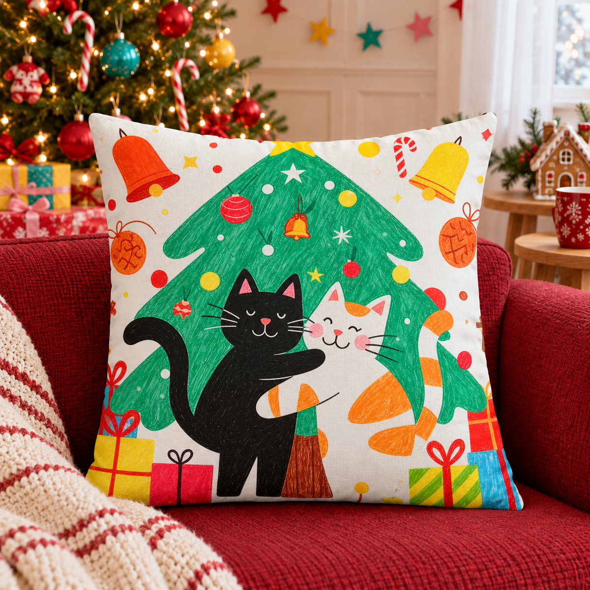 Merry Catmas Collection | Kussenhoezenwinkel