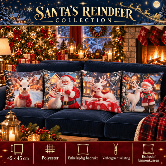 Santa's Reindeer Collection | Kussenhoezenwinkel