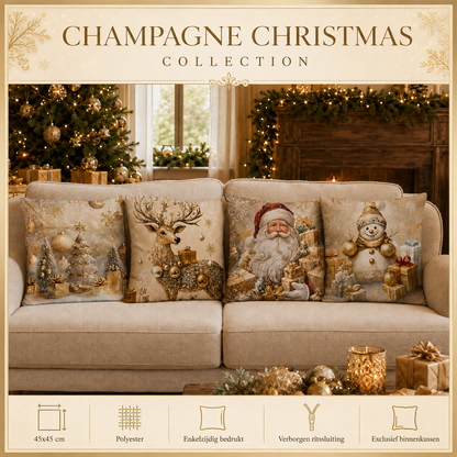 Champagne Christmas Collection | Kussenhoezenwinkel