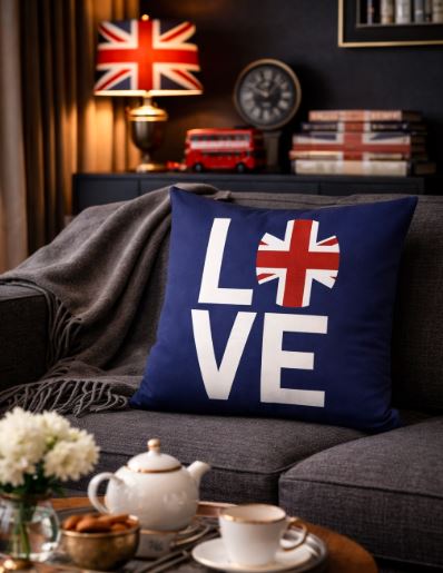 Kussenhoes London 45x45 cm | Kussenhoezenwinkel
