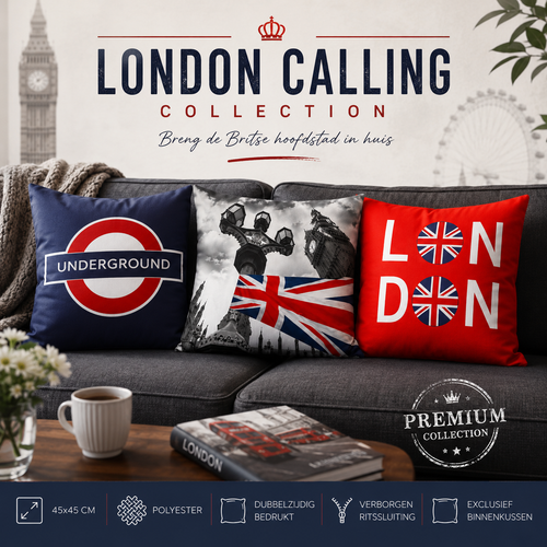 London Calling Collection | Kussenhoezenwinkel