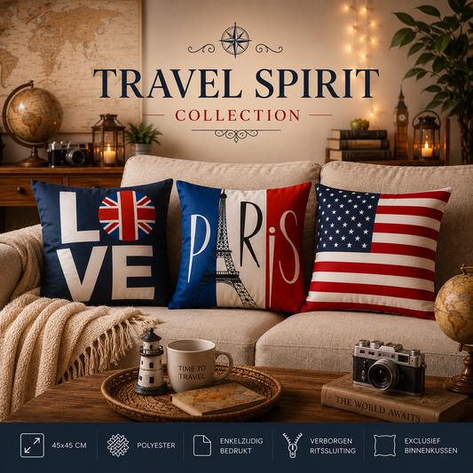 Travel Spirit Collection | Kussenhoezenwinkel