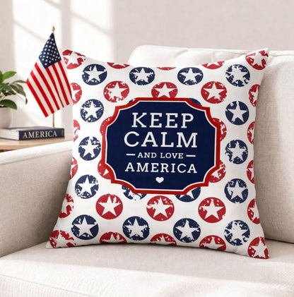 Kussenhoes Amerika 45x45 cm | Kussenhoezenwinkel