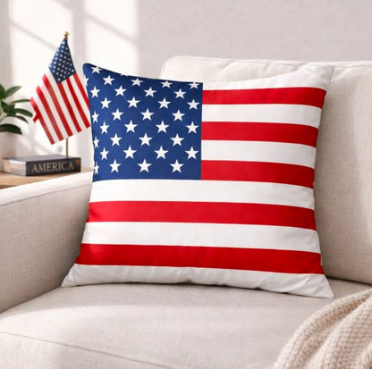 Kussenhoes Amerika 45x45 cm | Kussenhoezenwinkel