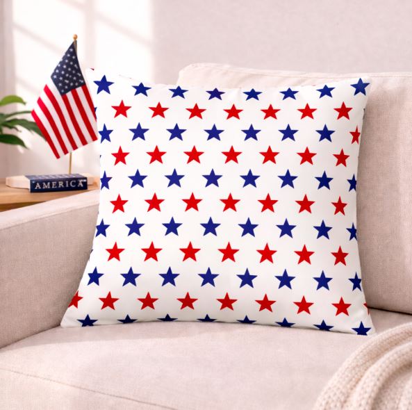 Kussenhoes Amerika 45x45 cm | Kussenhoezenwinkel