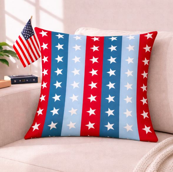 Kussenhoes Amerika 45x45 cm | Kussenhoezenwinkel