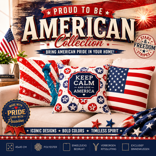 Proud to Be American Collection | Kussenhoezenwinkel