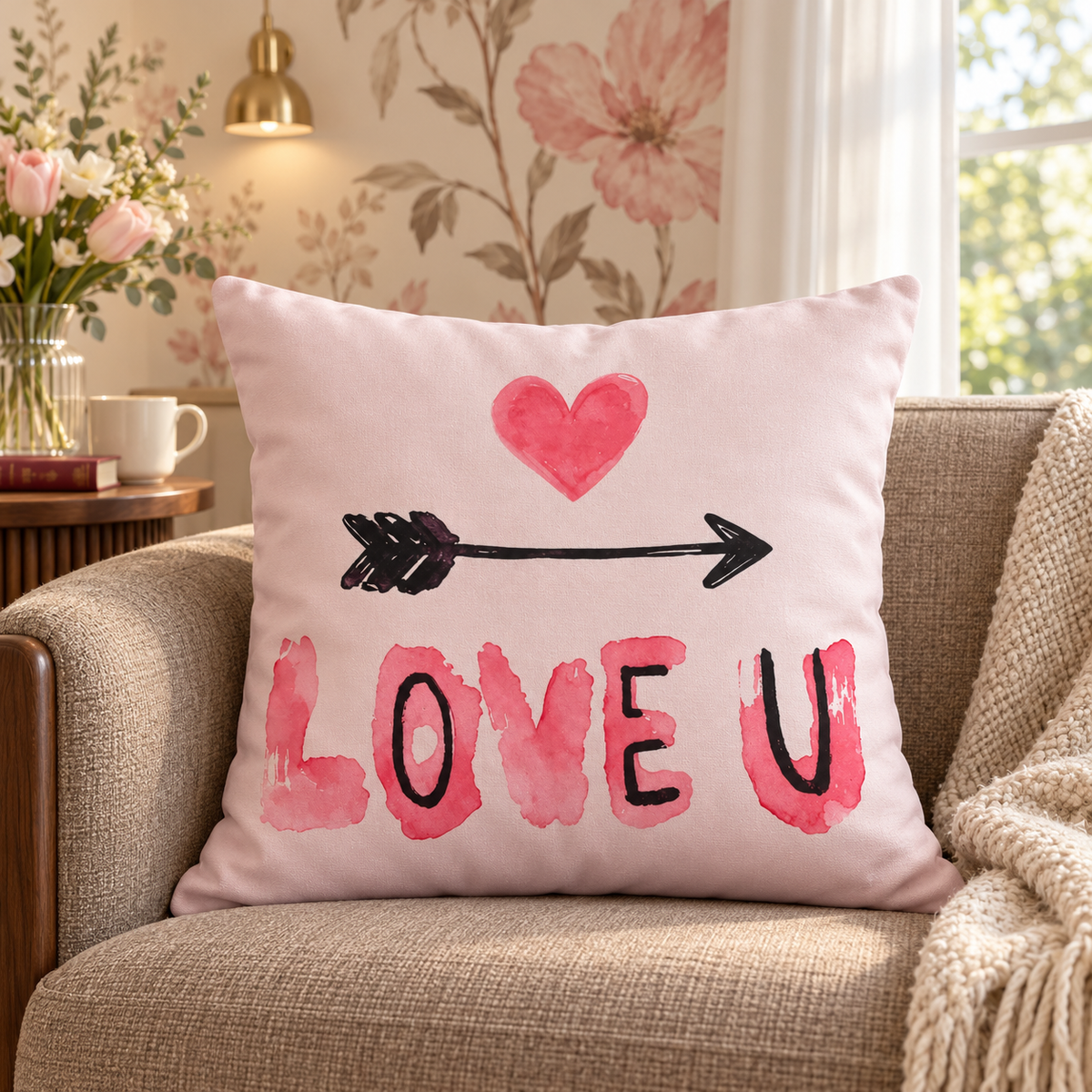 Pink Love Notes Collection | Kussenhoezenwinkel