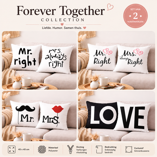 Forever Together Collection | Kussenhoezenwinkel