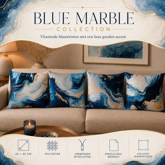 Blue Marble Collection | Kussenhoezenwinkel