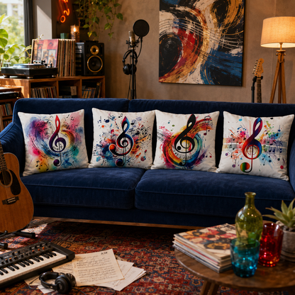 Painted Notes Collection | Kussenhoezenwinkel