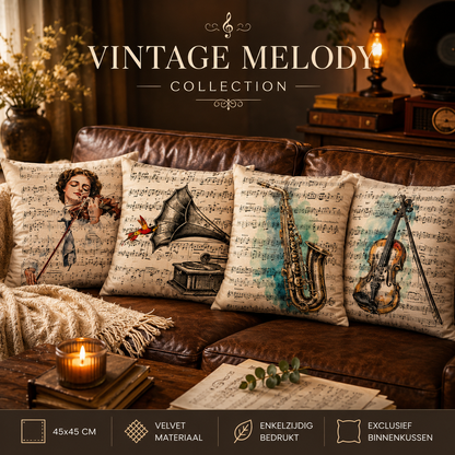 Vintage Melody Collection | Kussenhoezenwinkel