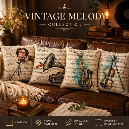 Vintage Melody Collection | Kussenhoezenwinkel