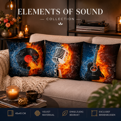Elements of Sound Collection | Kussenhoezenwinkel