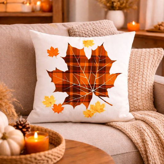 Herfst kussenhoes 45x45 cm | Kussenhoezenwinkel