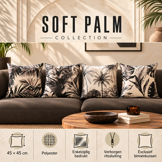 Soft Palm Collection | Kussenhoezenwinkel