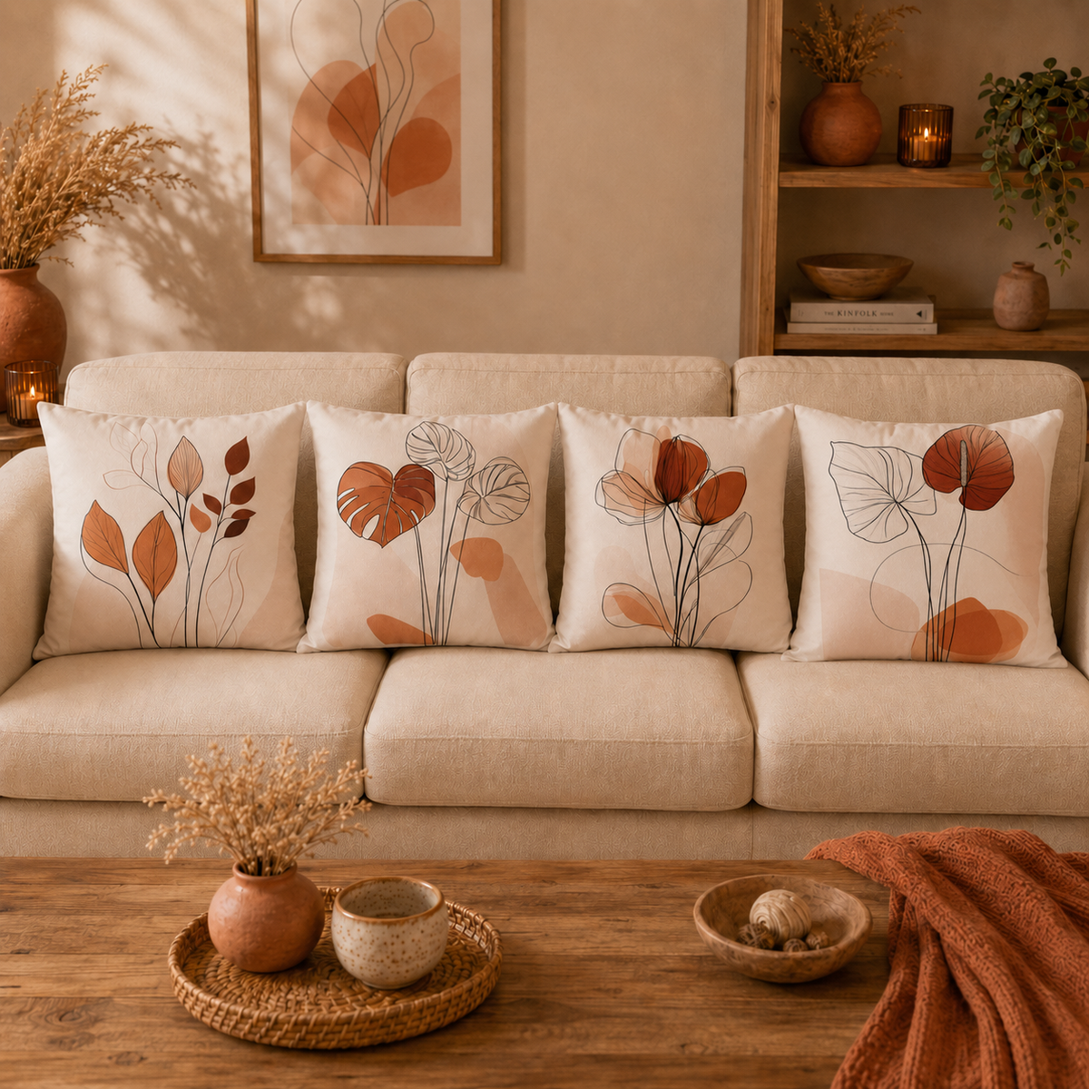 Terracotta Botanicals Collection | Kussenhoezenwinkel