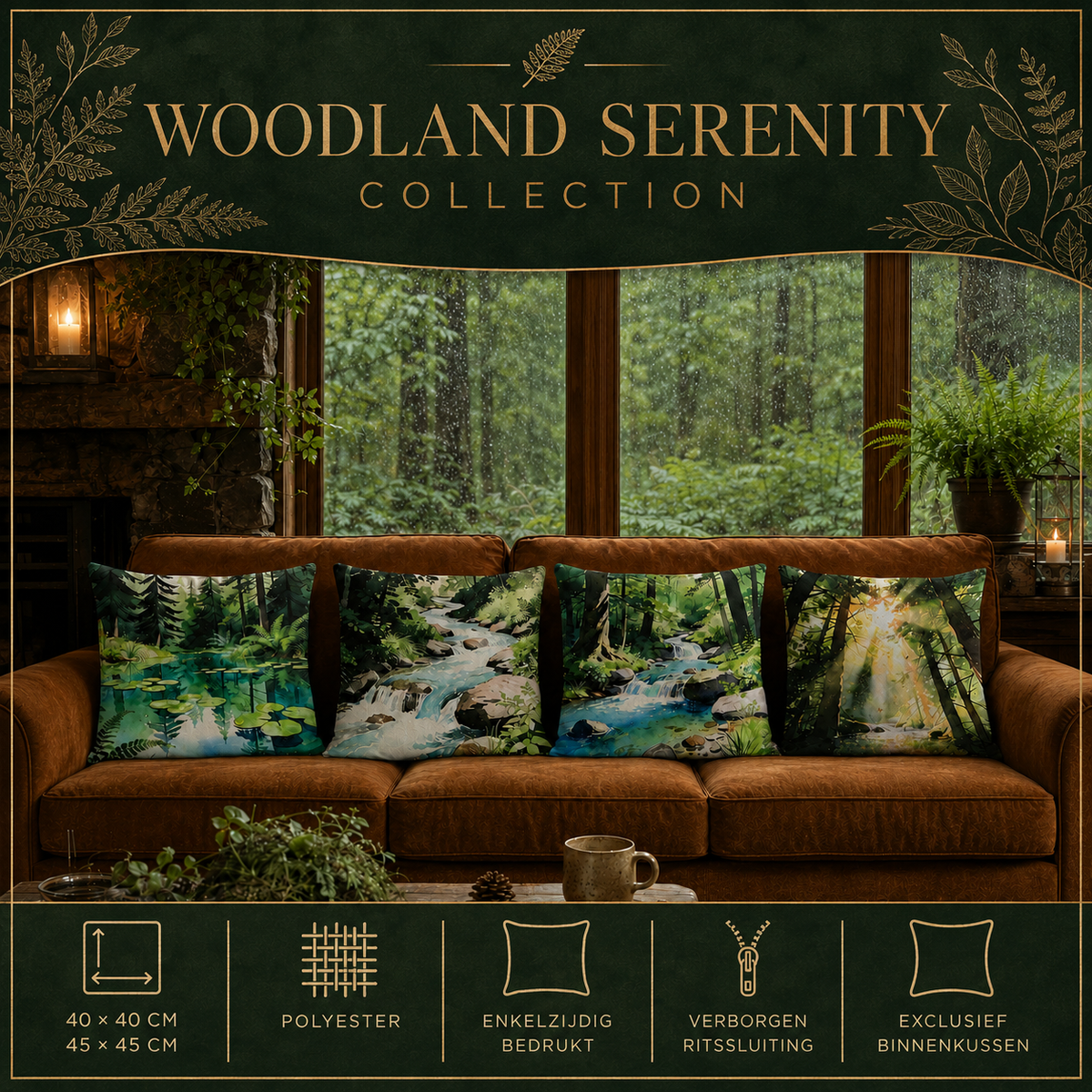 Woodland Serenity Collection | Kussenhoezenwinkel