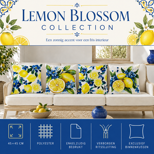 Lemon Blossom Collection | Kussenhoezenwinkel