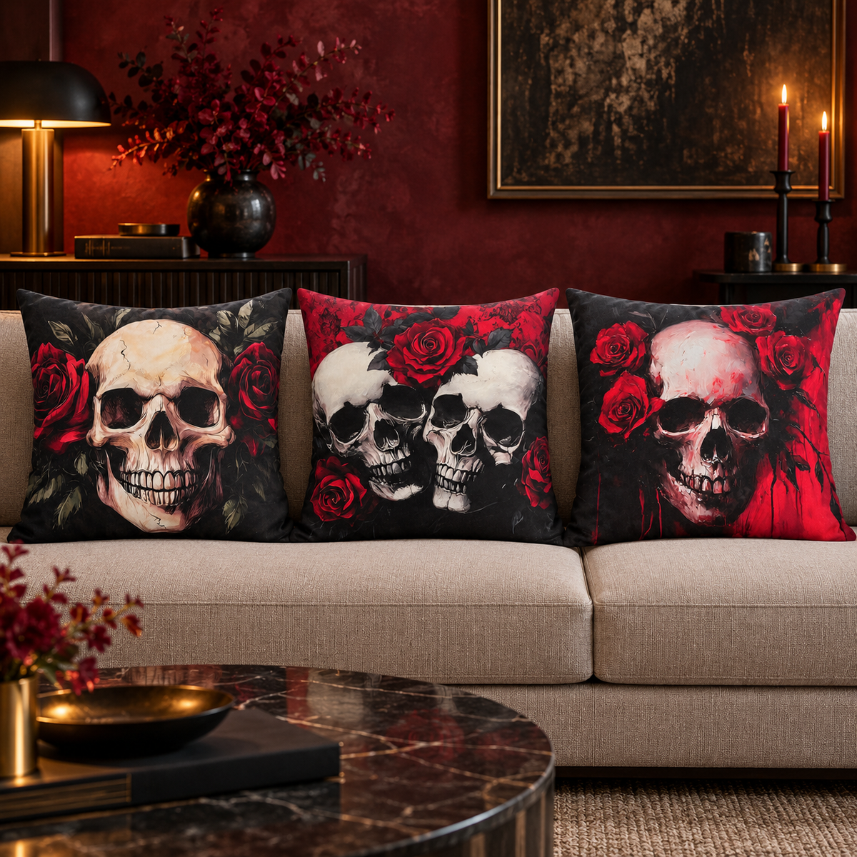 Roses After Dark Collection | Kussenhoezenwinkel