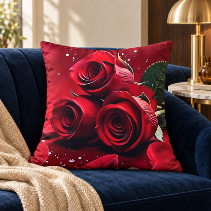 Red Rose Rain Collection | Kussenhoezenwinkel