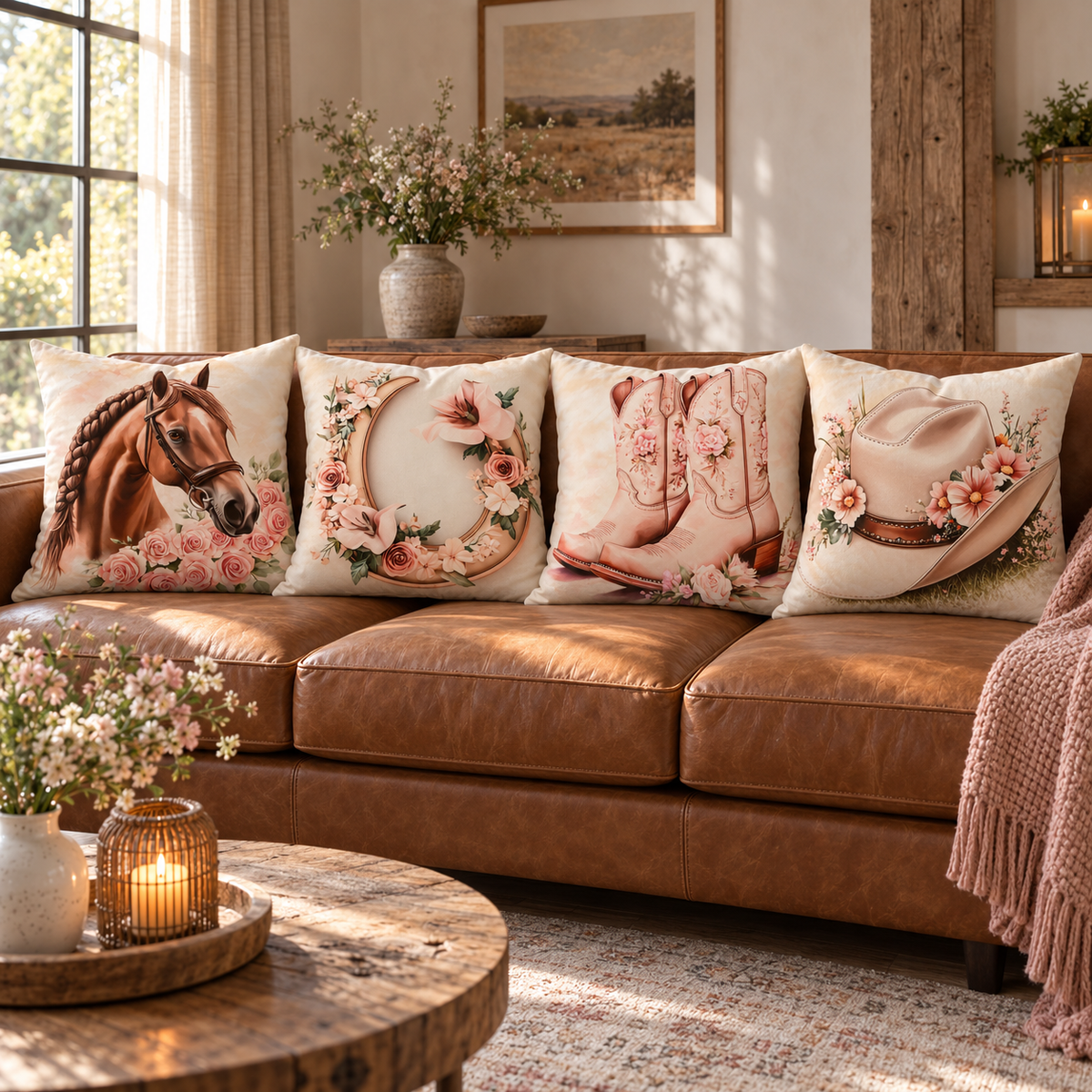 Blush Cowgirl Collection | Kussenhoezenwinkel