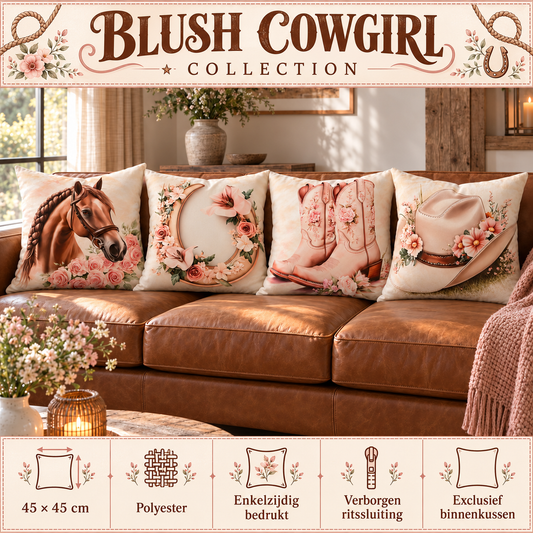 Blush Cowgirl Collection | Kussenhoezenwinkel