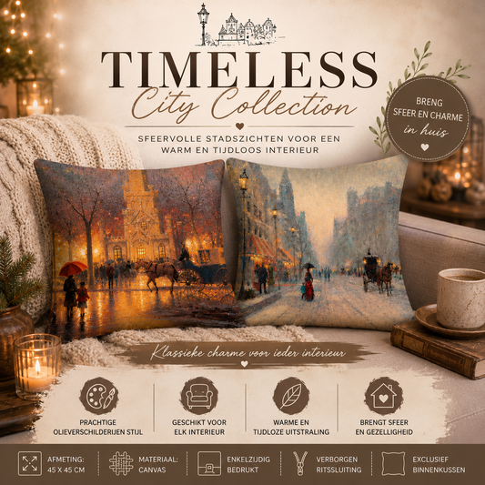 Timeless City Collection | Kussenhoezenwinkel