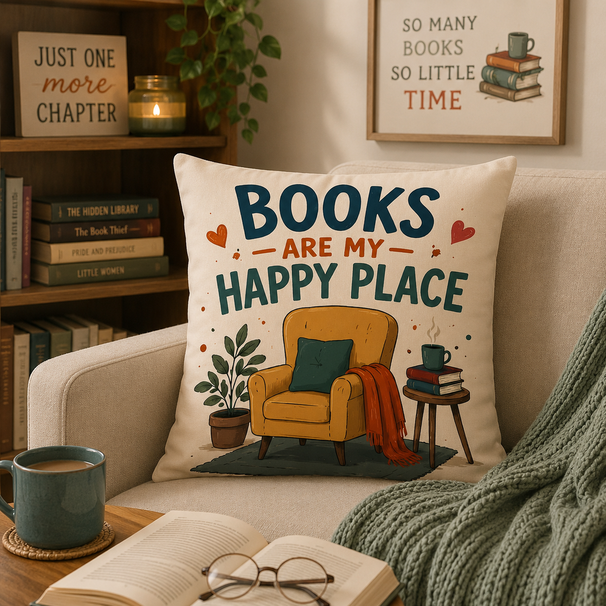 Book Lover Collection | Kussenhoezenwinkel