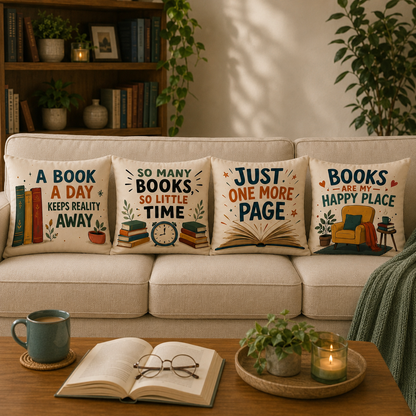 Book Lover Collection | Kussenhoezenwinkel