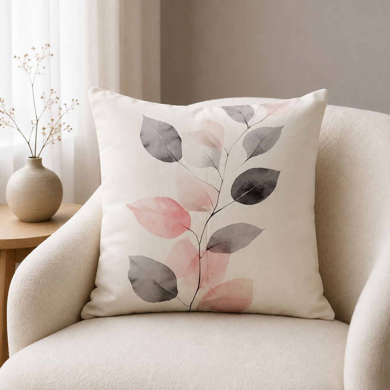 Blush Leaves Collection | Kussenhoezenwinkel