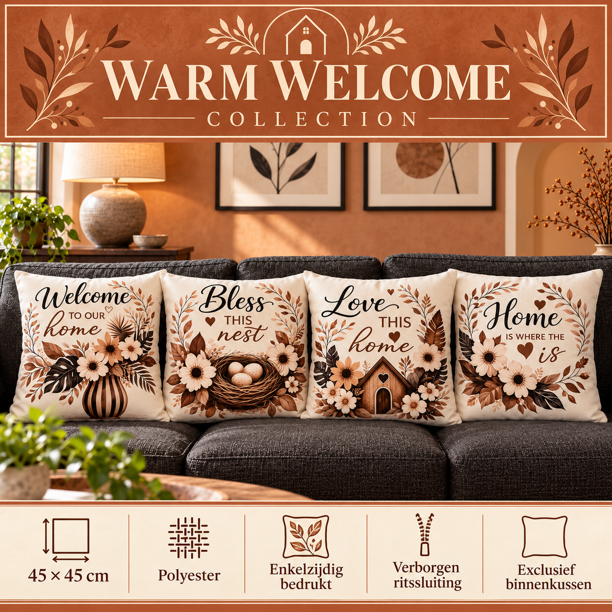 Warm Welcome Collection | Kussenhoezenwinkel