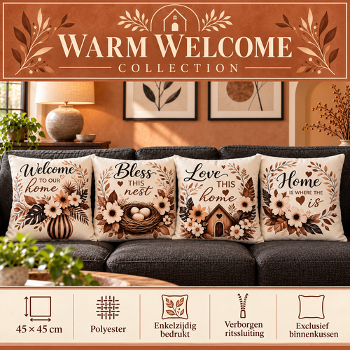 Warm Welcome Collection | Kussenhoezenwinkel