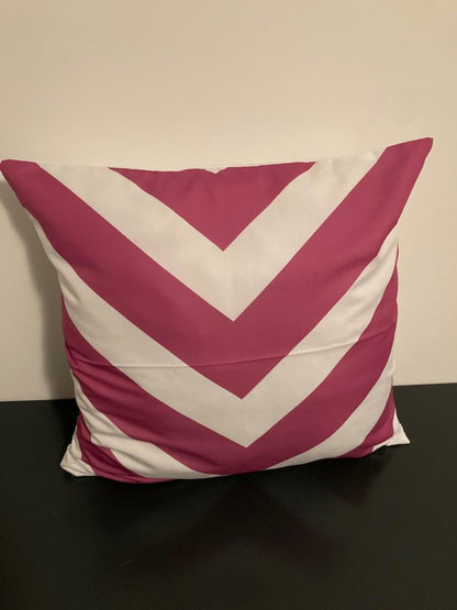 Kussenhoes Purple-White - Paars-Wit